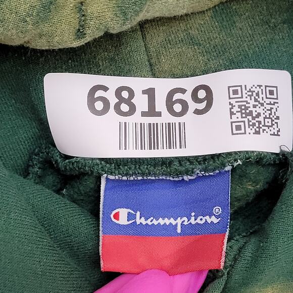 Vintage Howell Champion Hoodie Large 23x26 Tie-Dye - Picture 7 of 13